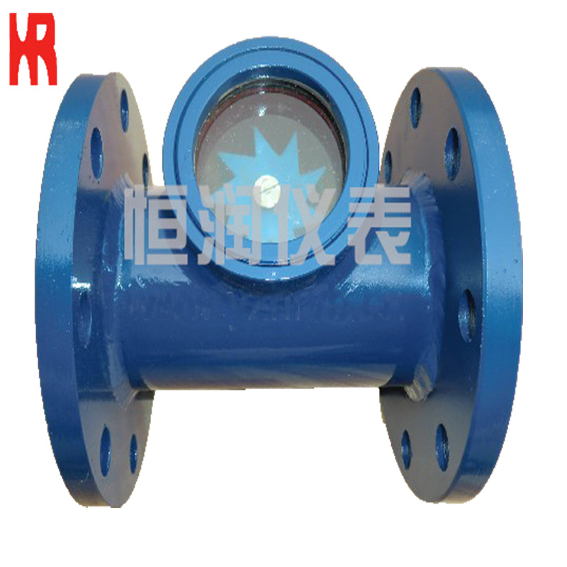法蘭葉輪可視流量指示器 304 316 碳鋼 法蘭葉輪可視流量指示器